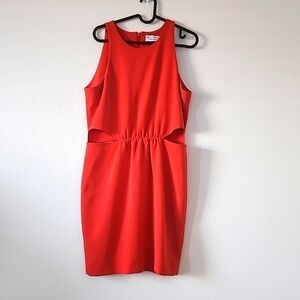 LA Atelier & Other Stories Red Cutout Dress